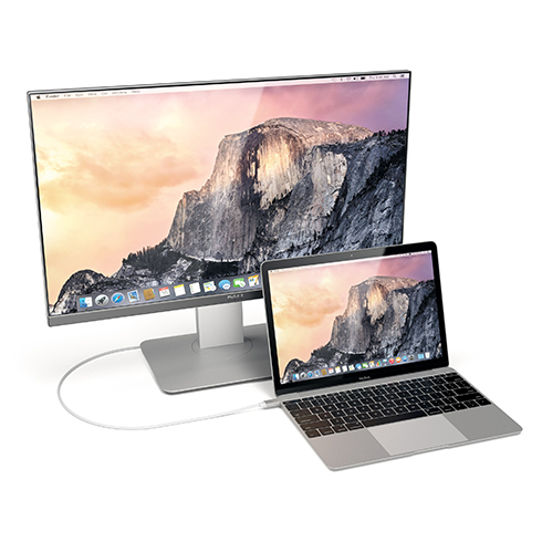 Satechi kábel USB-C to HDMI 2.0 Ultra HD 4K 60Hz, 1.8 m - Silver 