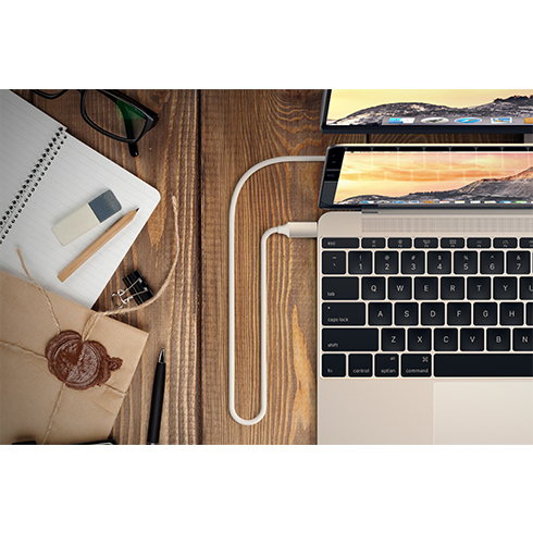 Satechi kábel USB-C to HDMI 2.0 Ultra HD 4K 60Hz, 1.8 m - Silver 