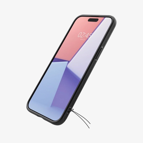 Spigen kryt Liquid Air pre iPhone 15 Pro Max - Matte Black 