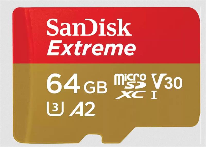 SanDisk Extreme 64GB microSDXC 