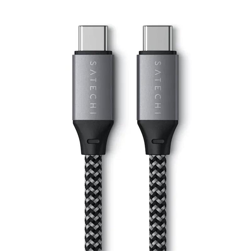 Satechi kábel USB-C to USB-C Cable 25cm - Space Gray 