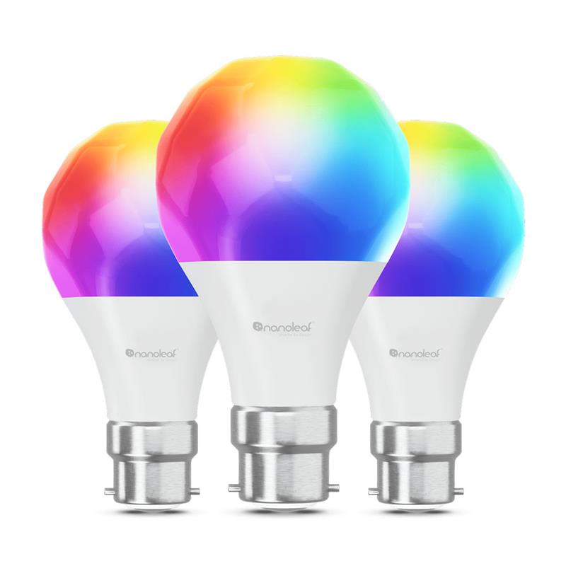 Nanoleaf Essentials Smart A60 Bulb E27 Matter 3pack 