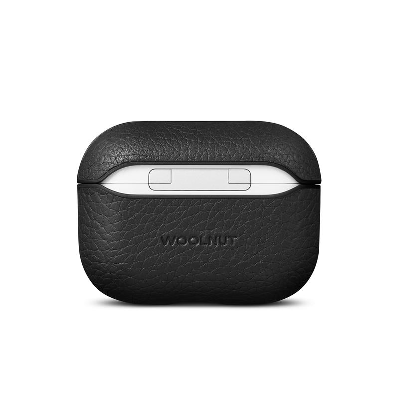 Woolnut Leather Case for AirPods Pro (2nd gen) Black 