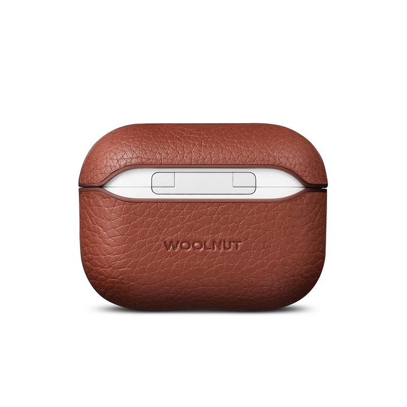 Woolnut Leather Case for AirPods Pro (2nd gen) Cognac 