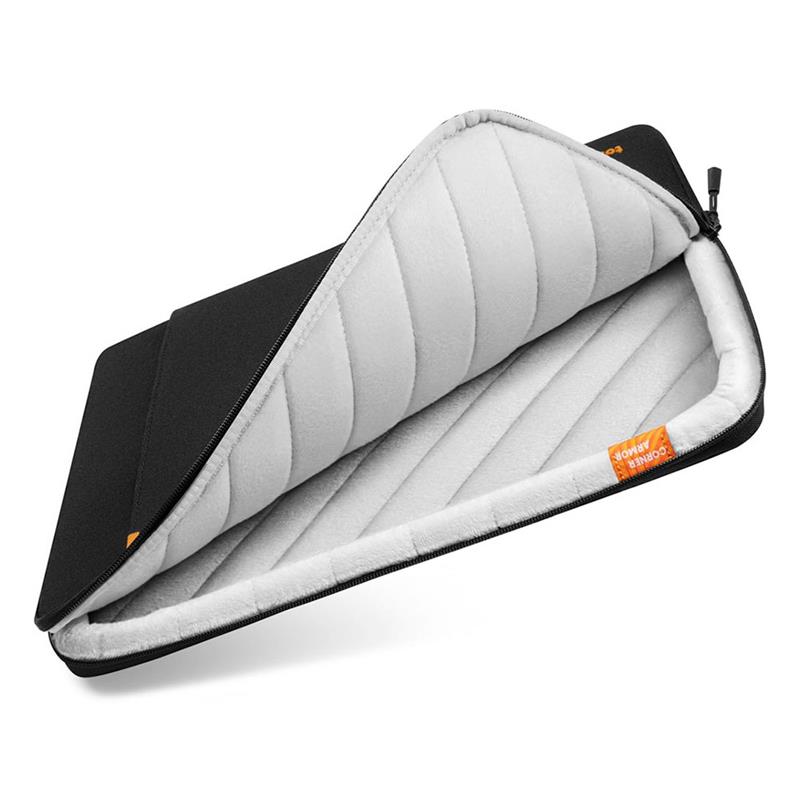 Tomtoc puzdro Recycled Sleeve with Pouch pre Macbook Air 13" M1/M2/M3/M4 - Black 