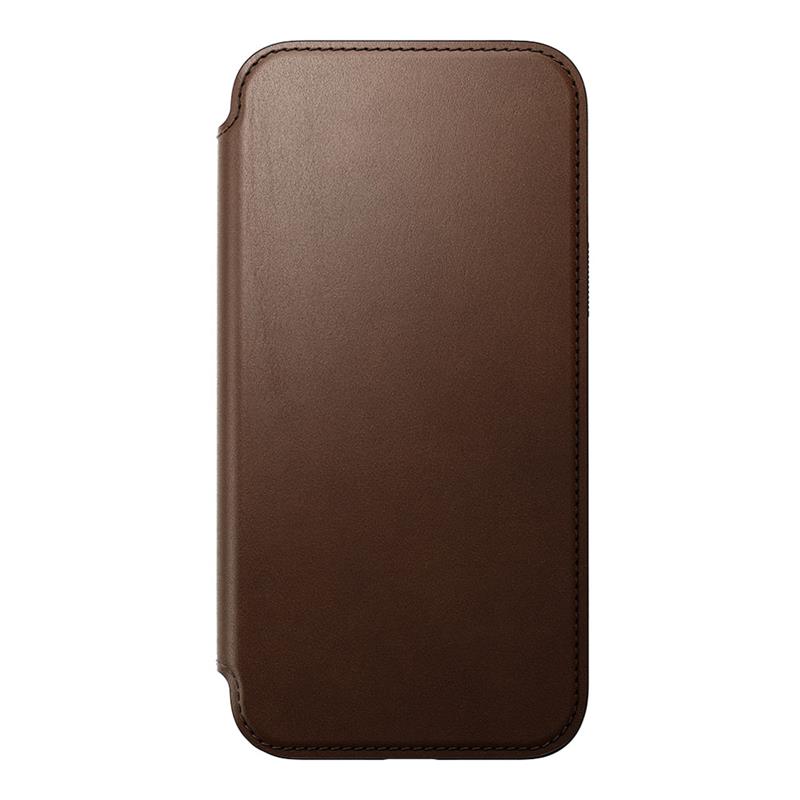 Nomad puzdro Modern Leather Folio Magsafe pre iPhone 15 Pro Max - Brown 