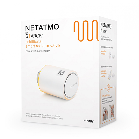 Netatmo Smart Additional Radiator Valve - White 