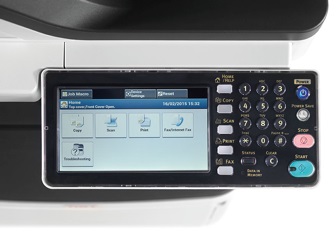 OKI MC853dn, A3 LED, color MFP, 23 pages min, 1200x600, USB, LAN, FAX, duplex - základná verzia 