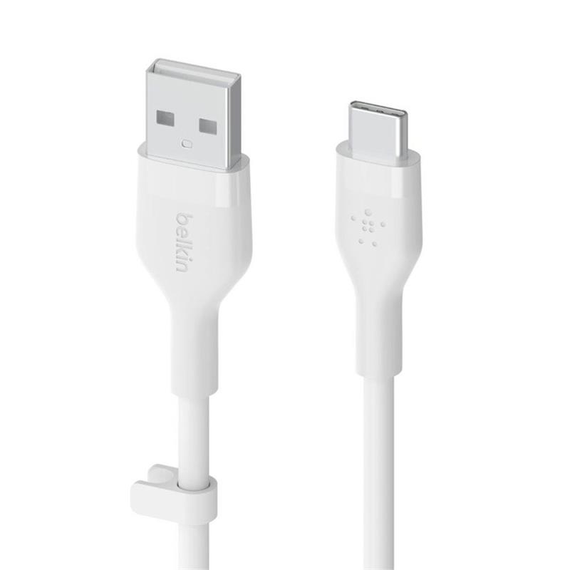 Belkin kábel Boost Charge Flex USB-A to USB-C 1m - White 