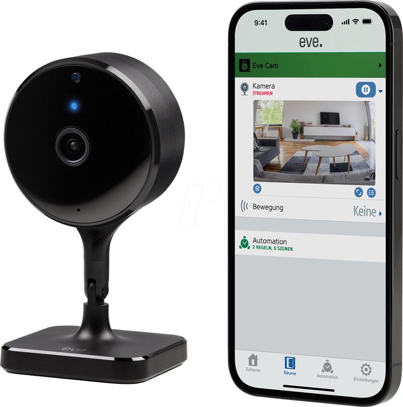 Eve Cam Secure Video Surveillance Smart Camera 