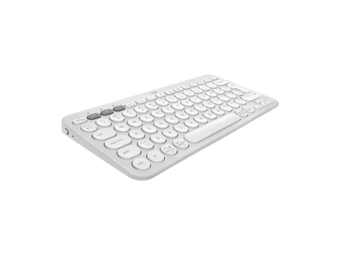 Logitech PEBBLE 2 combo - tenká bezdrôtová klávesnica a myš, kombo, US - biela 