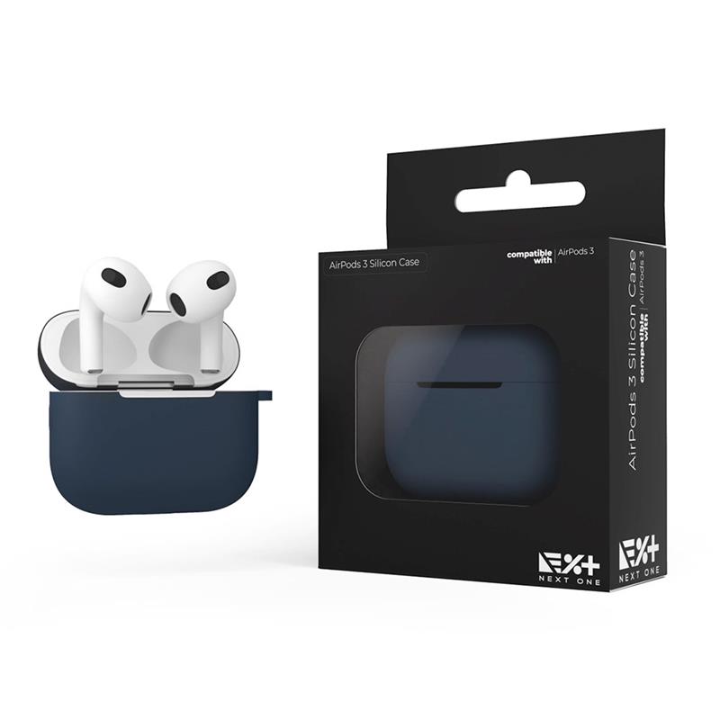 Next One puzdro Silicone Case pre Apple Airpods 3 - Blue 