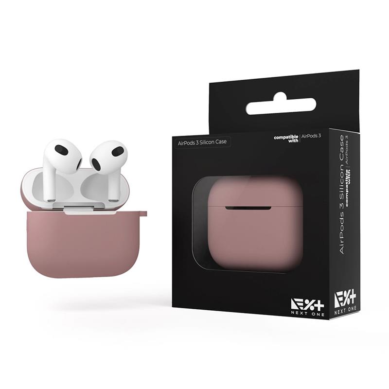 Next One puzdro Silicone Case pre Apple Airpods 3 - Pink 