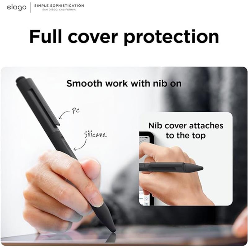 Elago kryt Pencil Clip Case pre Apple Pencil 2nd Gen & Pro - Black 