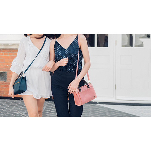 Moshi taška Lula Nano Bag pre iPad Mini - Coral Pink 