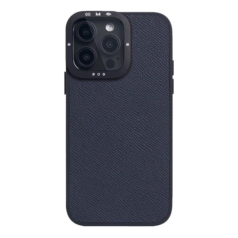 SLG Design kryt D9 France Epsom Leather pre iPhone 15 Pro Max - Indigo 