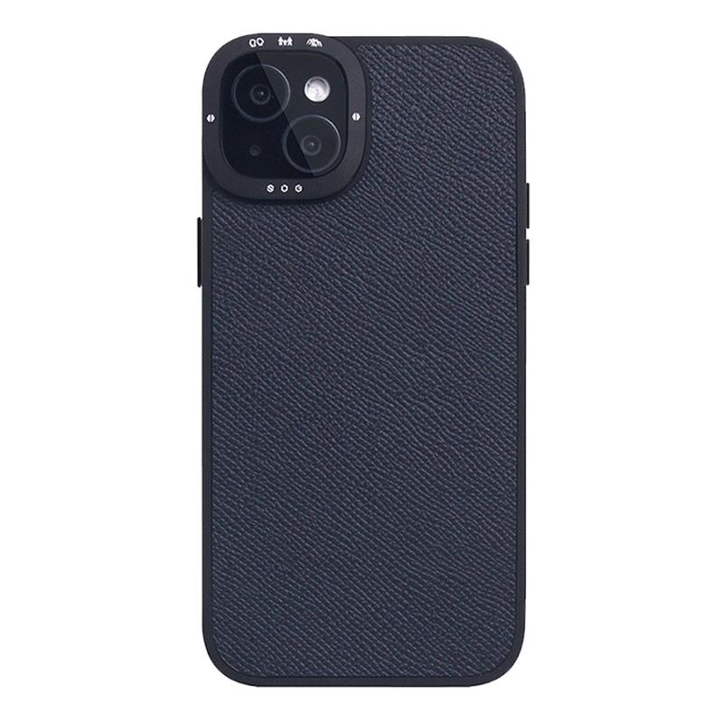 SLG Design kryt D9 France Epsom Leather pre iPhone 15 Plus - Indigo