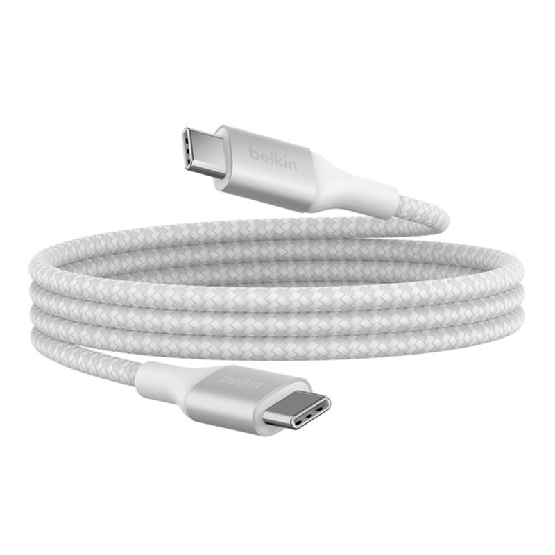 Belkin kábel Boost Charge USB-C to USB-C 1m 240W - White 