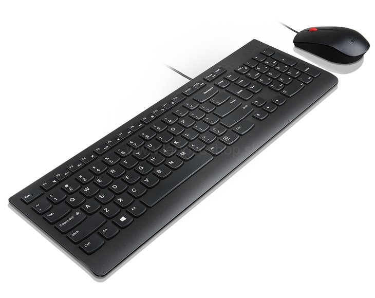 Lenovo Essential Wired USB Keyboard and Mouse Combo - slovenská klávesnica & myš 