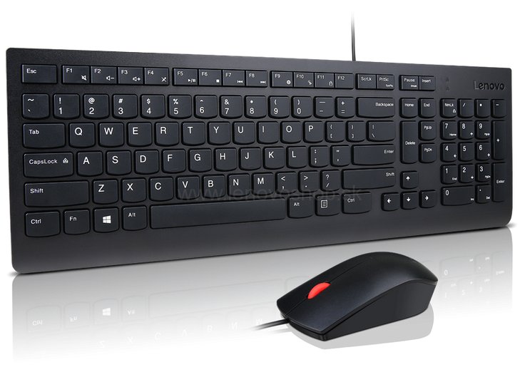 Lenovo Essential Wired USB Keyboard and Mouse Combo - slovenská klávesnica & myš 