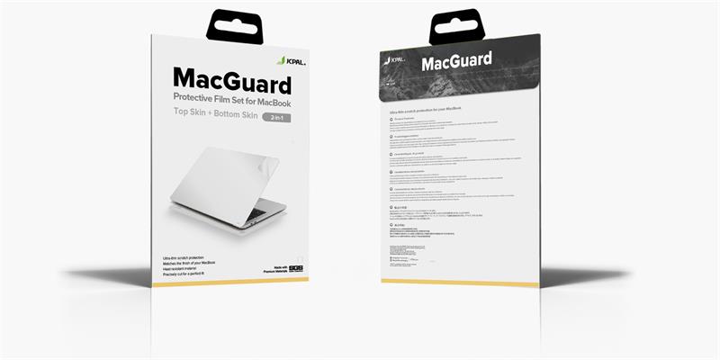 JCPAL MacGuard 2in1 MacBook Pro 16 2021-2023 (Space Gray) 