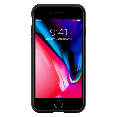Spigen kryt Ultra Hybrid 2 pre iPhone 7/8/SE 2020/2022 - Black 