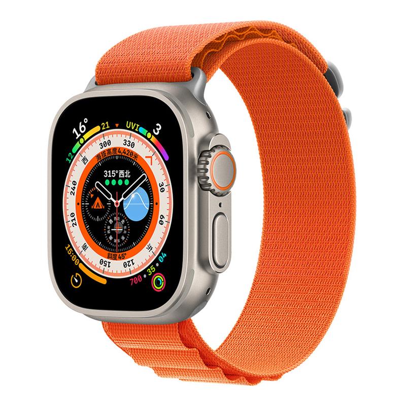 Devia remienok Deluxe Series Sport5 Nylon Braided Adjustable Band 44/45/49mm - Orange 