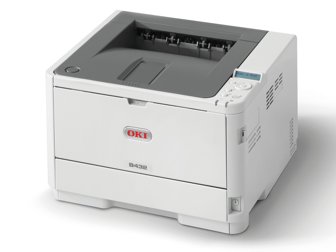OKI B432dn, A4 LED, mono printer, 40 pages/min, 1200x1200, USB, LAN, duplex 