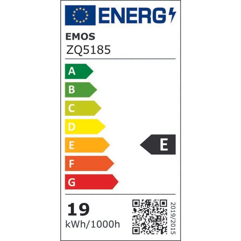 EMOS LED žiarovka Classic A67 / E27 / 19 W (150 W) / 2 452 lm / studená biela 