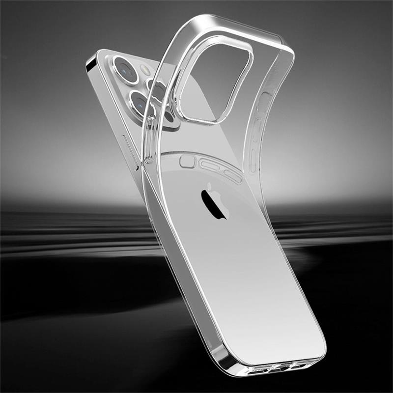 Devia kryt Naked TPU Case pre iPhone 15 Pro - Clear 
