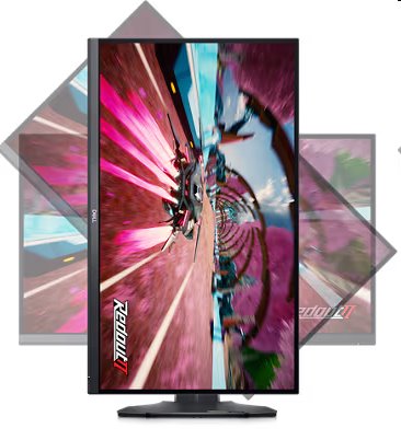 DELL Gaming Monitor G2724D 27" QHD 2560x1440 165Hz Fast IPS/1ms/1000:1/400cd/2xDP/HDMI/Black 