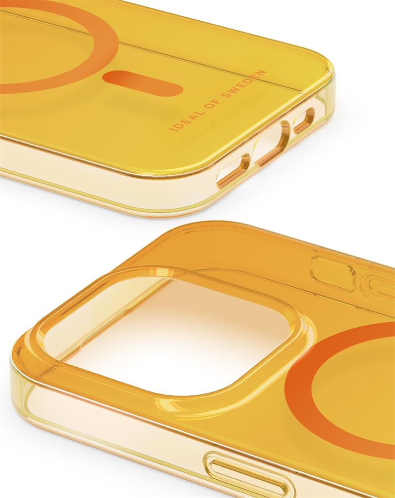 iDeal Fashion Case MagSafe iPhone 15 Pro Orange Spritz 