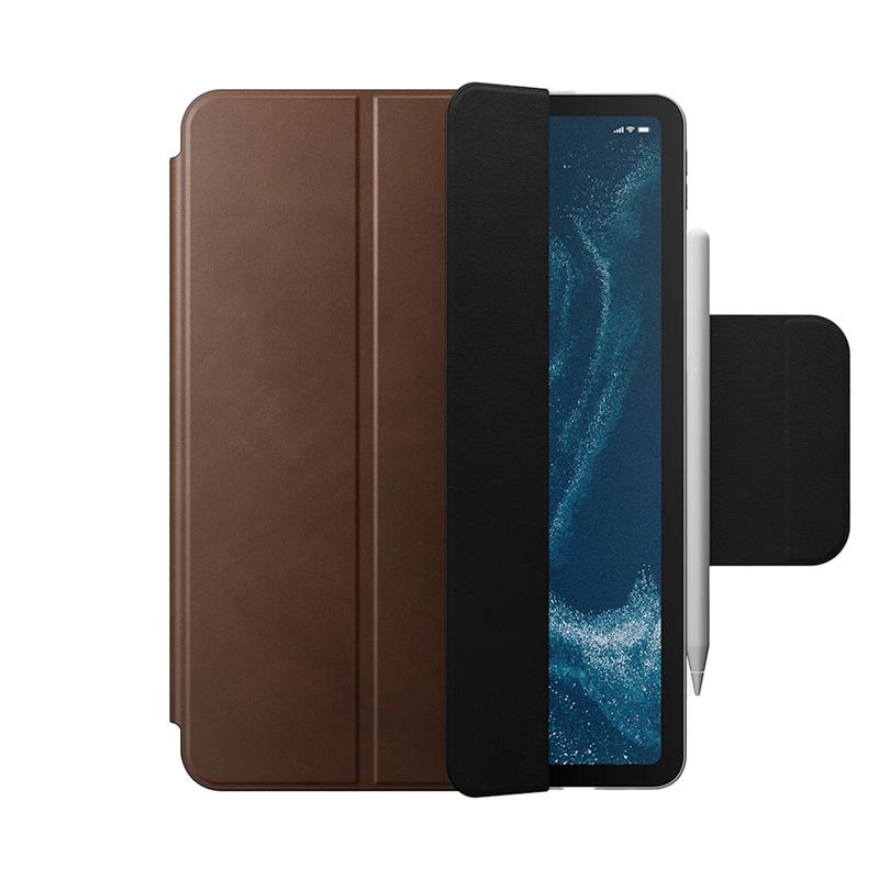 Nomad puzdro Leather Folio Plus pre iPad Pro 11"/Air 10.9"/Air 11" M2 2024 - Brown 