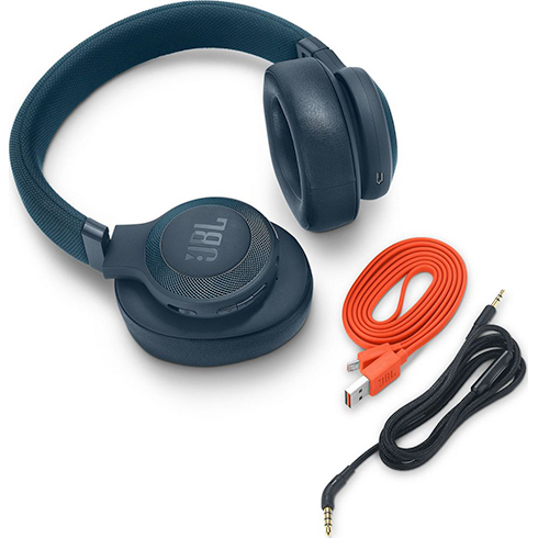 JBL E65BTNC Blue slúchadlá 