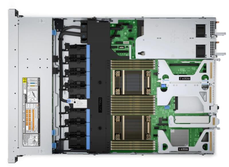 DELL server PowerEdge R450/ 8x2.5"/ Xeon Silver 4310/ 16GB/ 1x 480GB/ H755/ iDRAC9 Ent./ 2x1GB/2x1100W/ 3Y Basic OS  