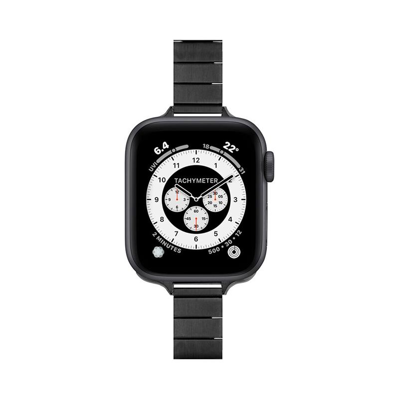 LAUT remienok Links Petite pre Apple Watch 38/40/41mm - Black 