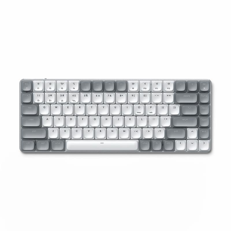 Satechi klávesnica SM1 Slim Mechanical Backlit Bluetooth Keyboard - Light Gray 