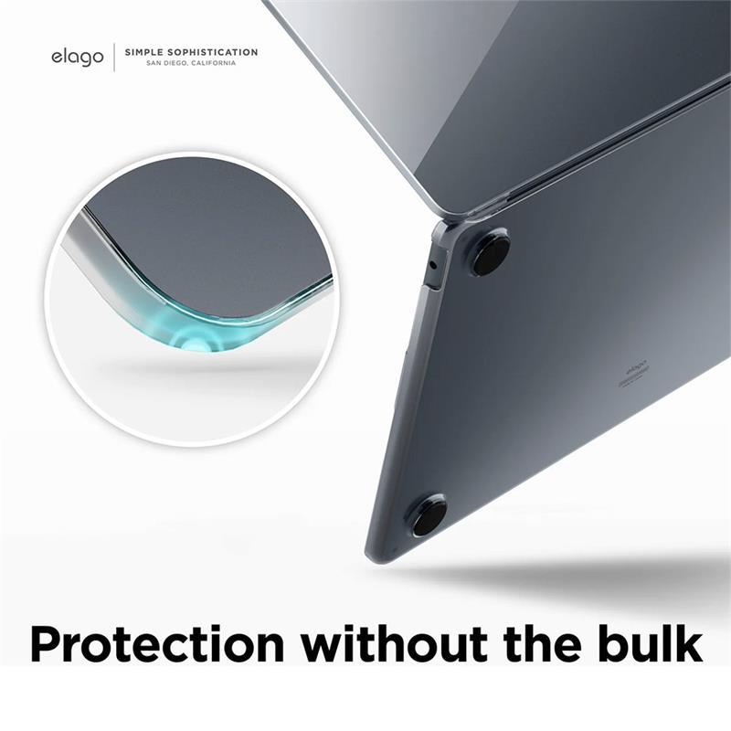 Elago kryt Ultra Slim Case pre Macbook Air 15" M2/M3 2023/2024 - Dark Gray 