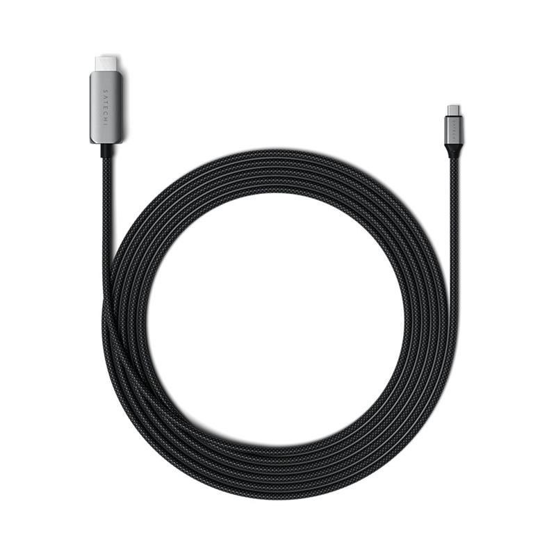 Satechi kábel USB-C to HDMI 2.1 8K 2m - Space Gray 