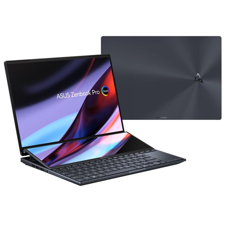 ASUS Zenbook Duo i7-13700H/16GB/1TB PCIE G4 SSD/RTX4050/14,5"/Win11Home/Black 