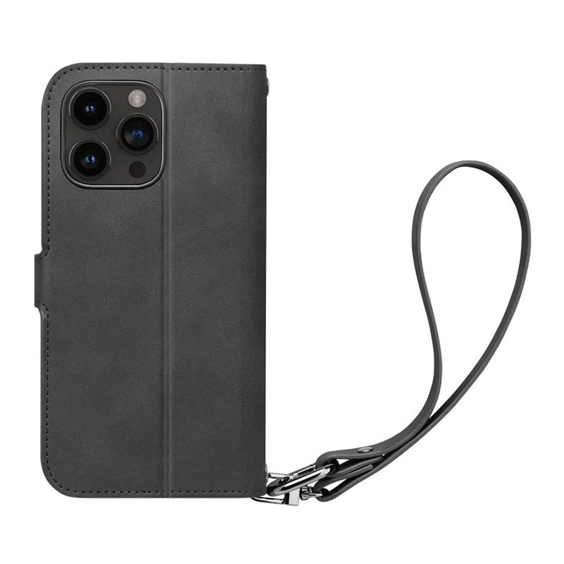 Spigen puzdro Wallet S Pro pre iPhone 15 Pro - Black 