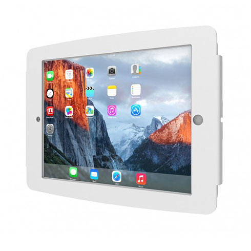 Compulocks Space iPad Mini Enclosure Wall Mount, White 