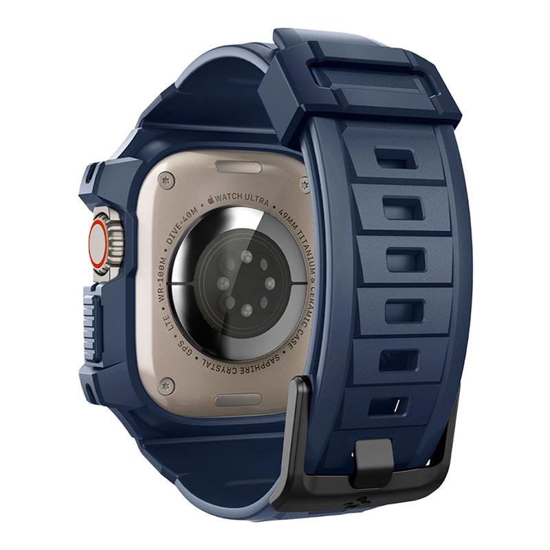 Spigen kryt Rugged Armor Pro pre Apple Watch Ultra 49mm - Navy Blue 