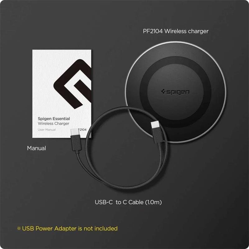 Spigen Essential ArcField Wireless Charger - Black 