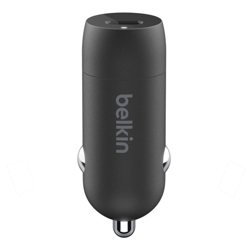 Belkin 30W PD USB-C Car Charger + 1m USB-C to USB-C kábel  - Black 