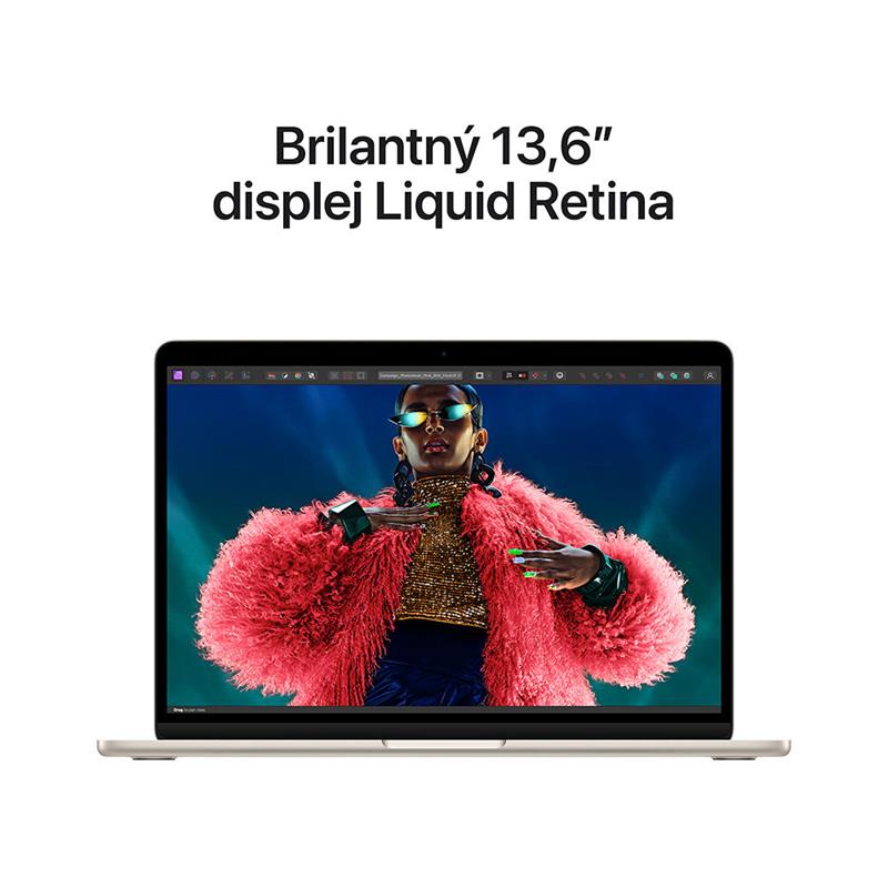 MacBook Air 13" Apple M3 8C CPU 10C GPU 16GB 512GB Hviezdny biely SK 