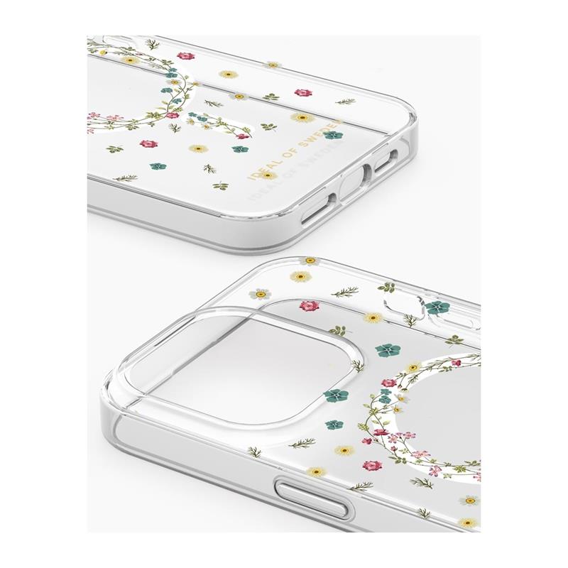 iDeal Fashion Clear Case MagSafe iPhone 15 Pro Petite Floral 