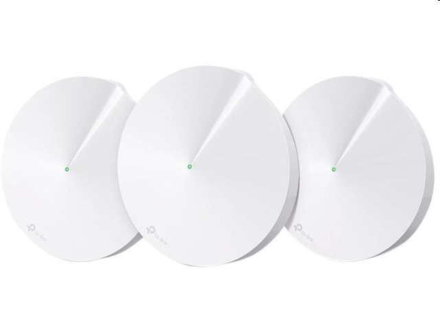 tp-link Deco M5(3-PACK), Whole-Home Wi-Fi System, 1300Mbit/s, 802.11 a/ac/b/g/n, 2xLAN, 1x USB-C, MU-MIMO, HC, Parent, C, AV, Qo 