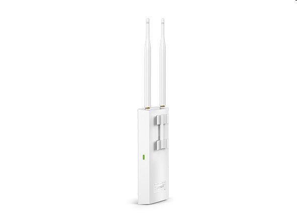 tp-link EAP110-OUTDOOR, Wireless Ceiling/Wall Mount AP, 300Mbit/s, 802.11b/g/n, Passive PoE, Centralized Management 