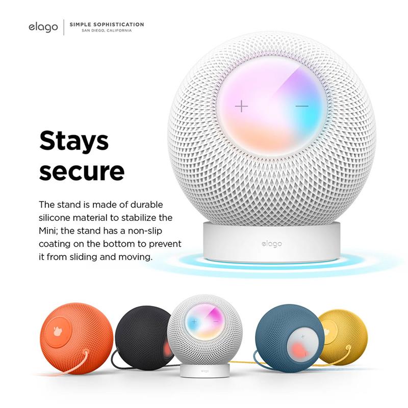 Elago Silicone Stand for HomePod Mini - Black 